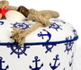 Atelier Del Sofa Cunda - Azul y Blanco